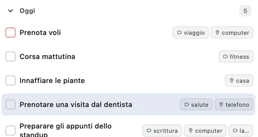 Oggi · TaskForge · Mac